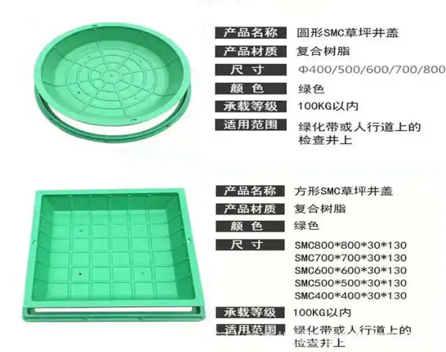 东光树脂复合种植井盖展示