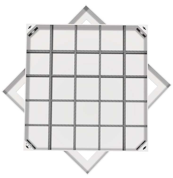 东光不锈钢方井展示